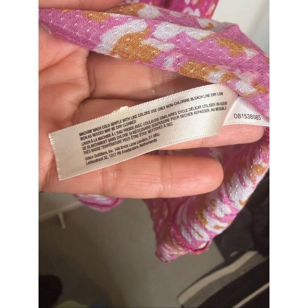 Anthropologie Sheer Mini Tunic Top - Picture 8 of 9